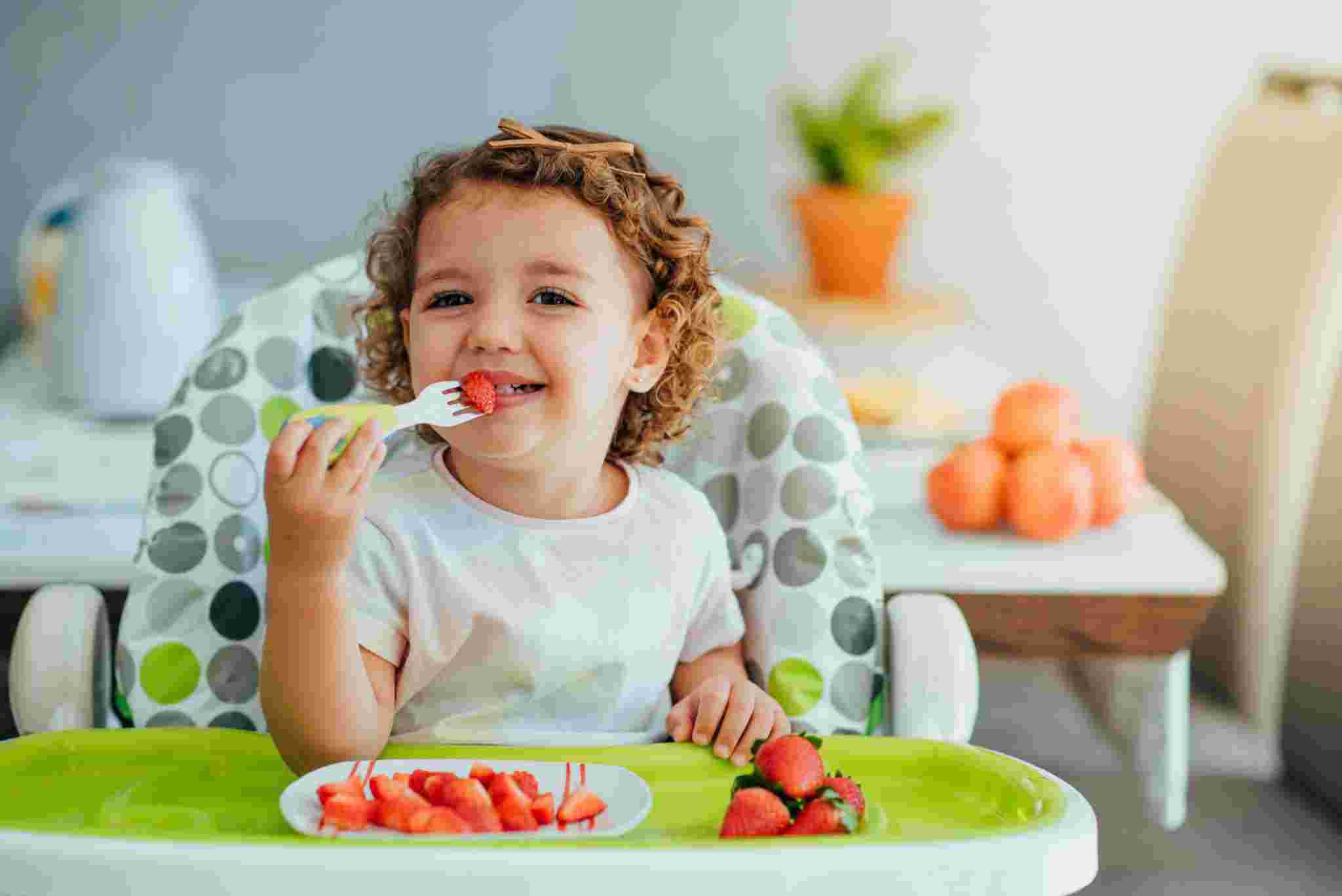 What happens if a toddler eats too much fruit? 