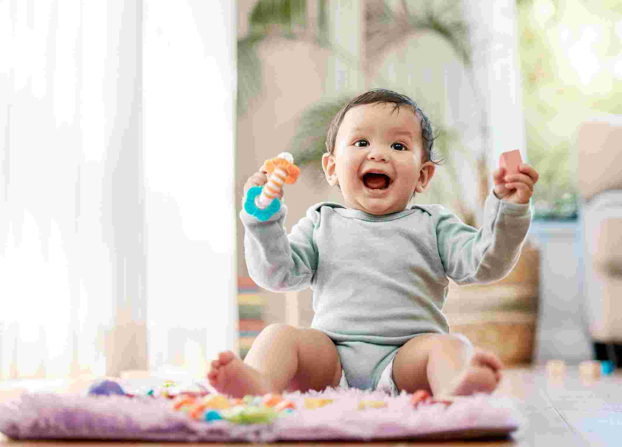 How much playtime does a baby need? 